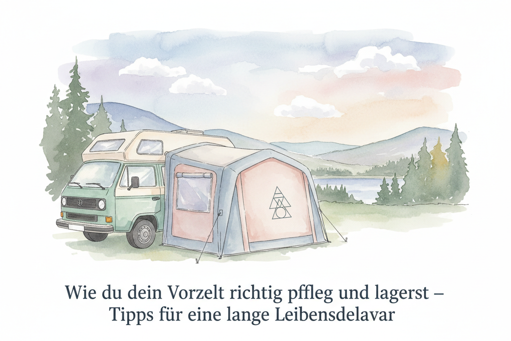 Wie du dein Vorzelt richtig pflegst und lagerst – Tipps für eine lange Lebensdauer