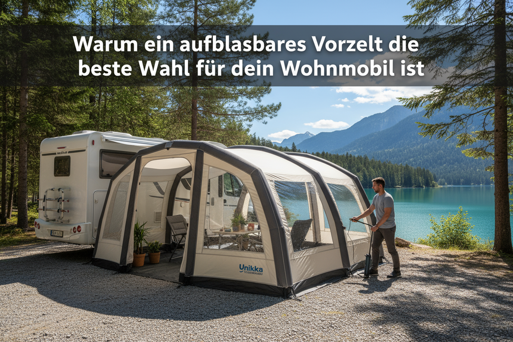 Warum ein aufblasbares Vorzelt die beste Wahl für dein Wohnmobil ist