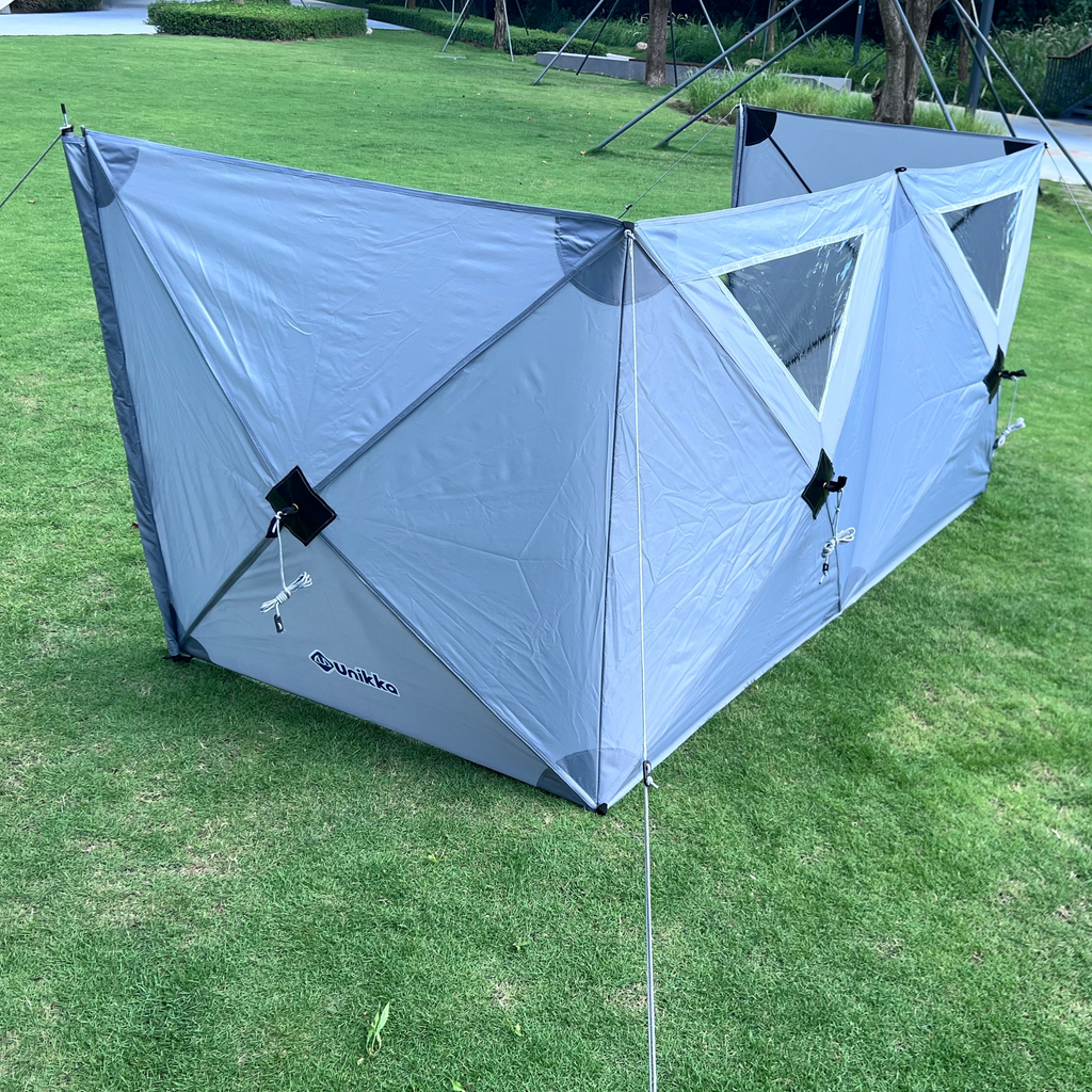 Unikka CrazyQic Pop-up Windschutz fürs Camping