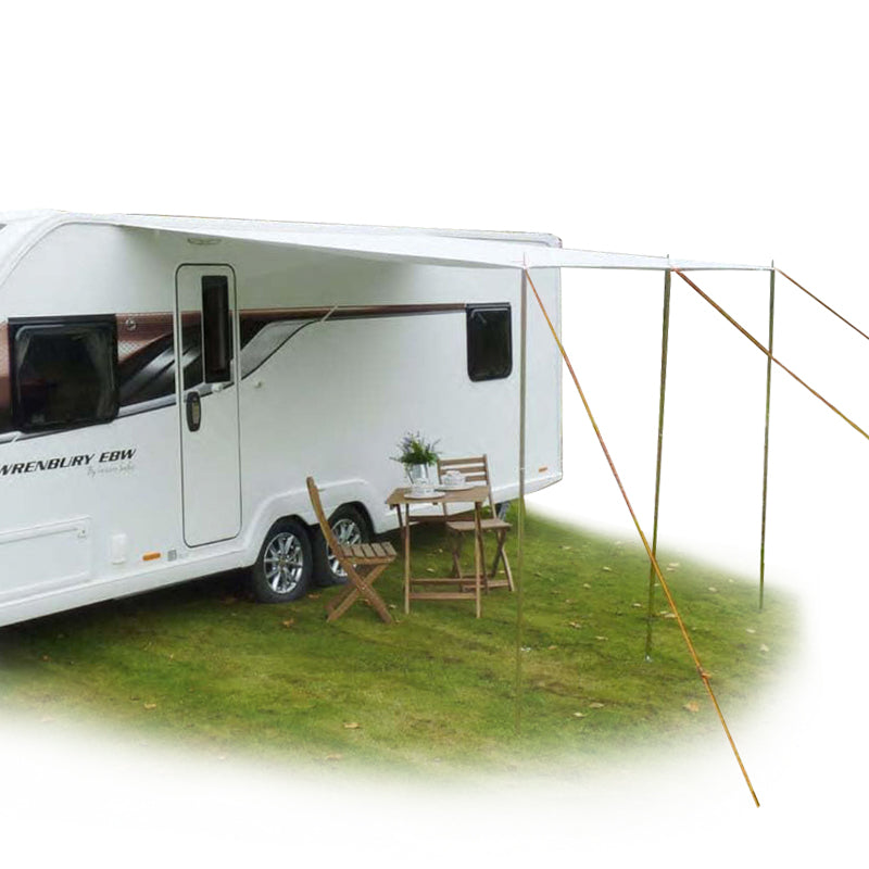 Unikka Comfort Sonnensegel mit Gestänge für Wohnwagen