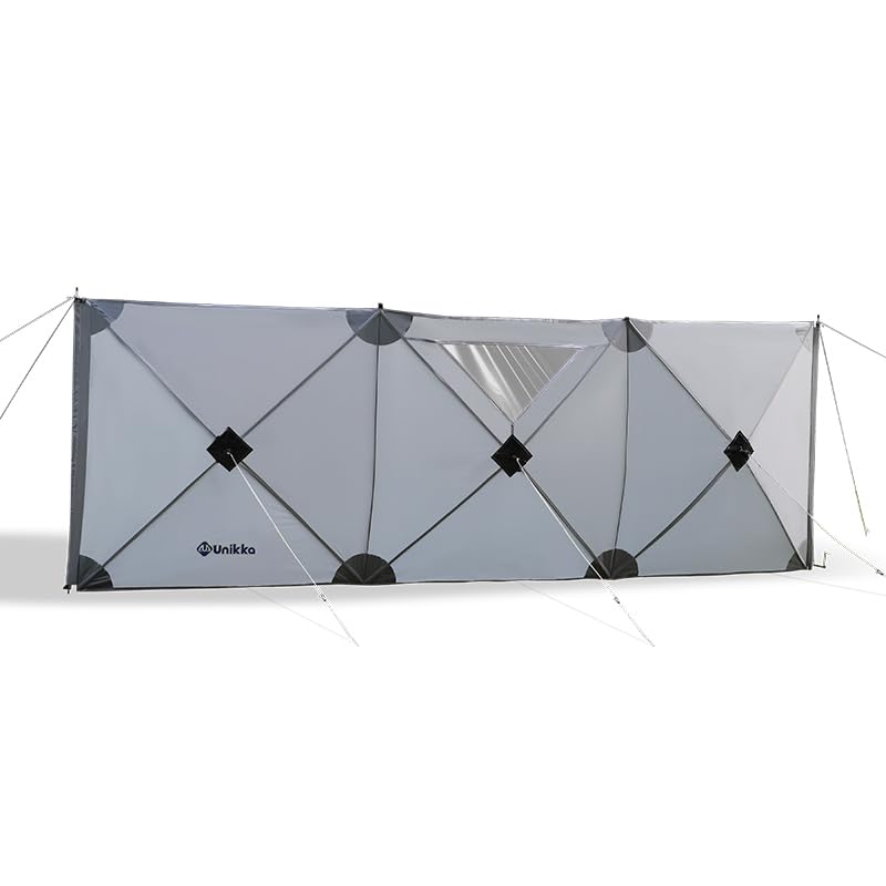 Unikka CrazyQic Popup Windbreak for Caravan