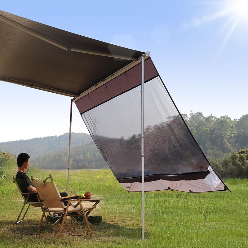 Unikka Sun & Rain Protection Screen for Awnings