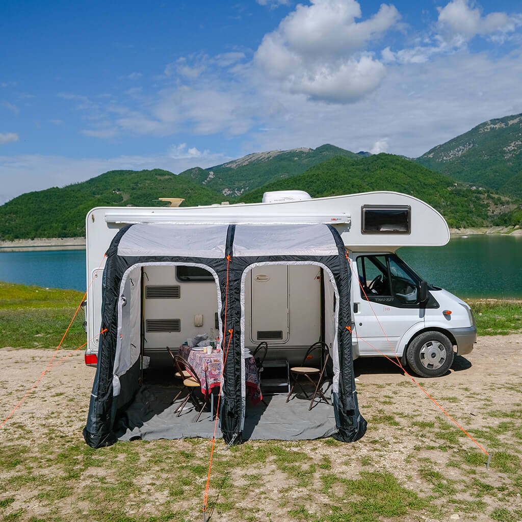 aufblasbare zelte für wohnmobile Inflatable Awning for Caravan and Non Driveaway Motorhome