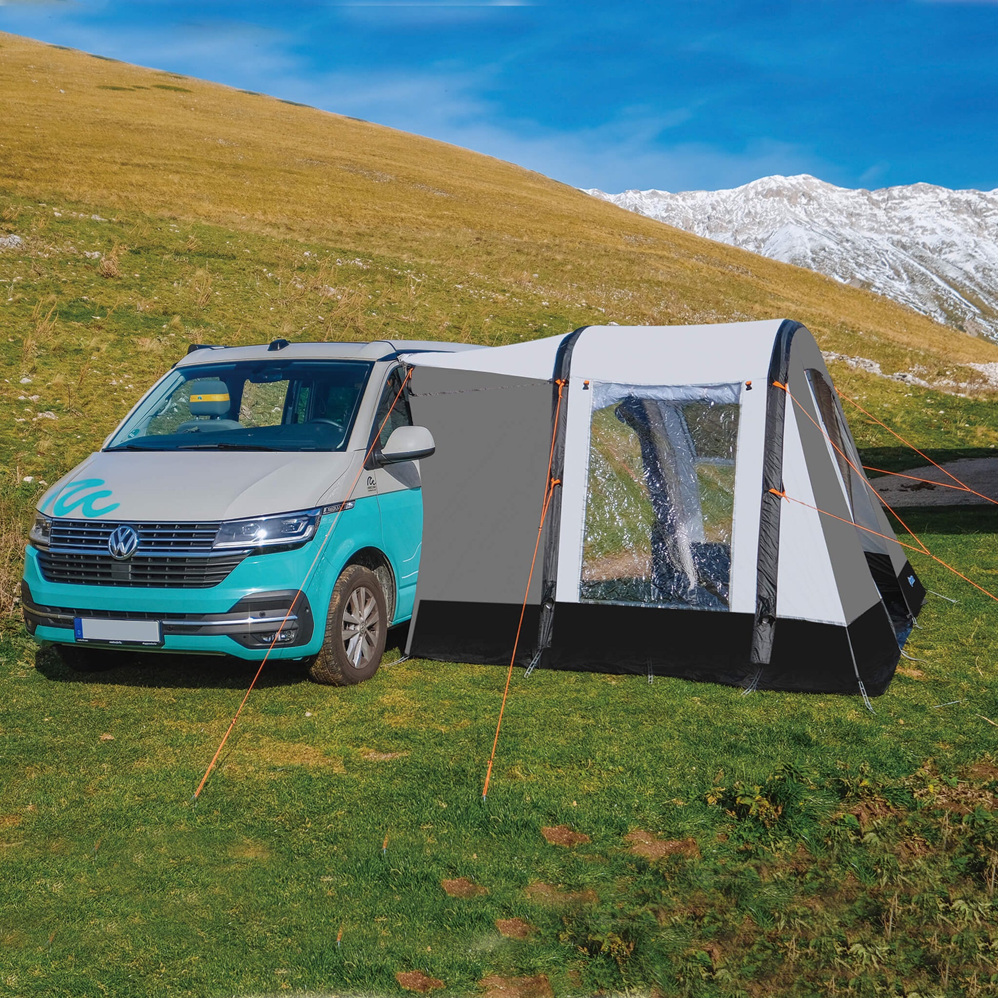 zelt für campervan Unikka Sunnyville Aufblasbares Driveaway Vorzelt für Campervan